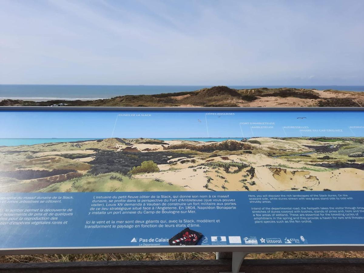 Le 246 - Duplex Face A La Mer Pour 4 Personnes, Wifi, Tv Full Sat, Parking Wimereux Exterior foto